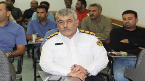 بازدید از سیمان داراب و برگزاری کلاس آموزشی توسط فرمانده محترم پلیس راه داراب