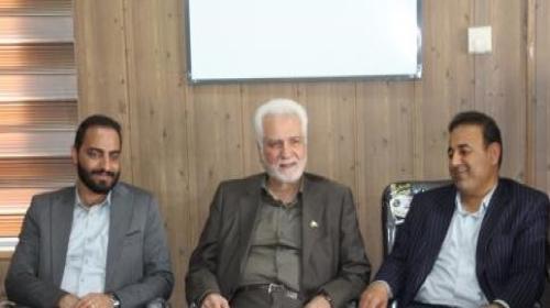دیدار مدیرعامل سیمان داراب با رئیس دادگستری و دادستان شهرستان داراب