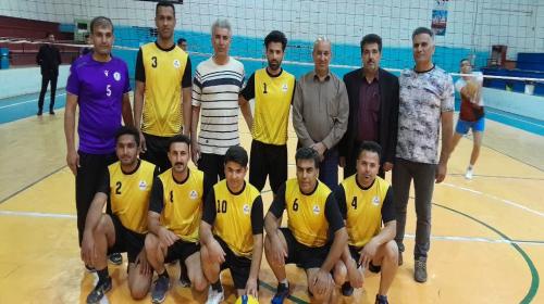پیروزی تیم والیبال سیمان داراب