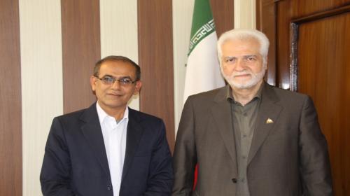 دیدار مدیرعامل شرکت سیمان داراب با فرماندار شهرستان داراب