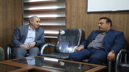 دیدار مدیرعامل سیمان داراب با رئیس دادگستری و دادستان شهرستان داراب